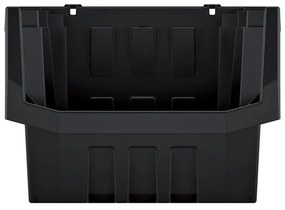Cutie depozitare 39,6 x 38 x 28,2 cm, neagra