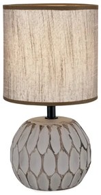 Lampă de masă Orion LA 4-1224/1 PINIA 1xE14/25W/230V ceramică bej/gri