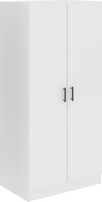 Dulap Remi, 2 Usi, Alb, 80 x 51 x 170 cm