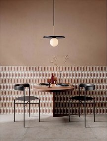 Pendul decorativ stil minimalist IDOR negru/opal
