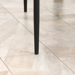 HOMCOM Set 5 piese set sufragerie masă cu 4 scaune, design modern, masă din sticlă, Negru | Aosom Romania