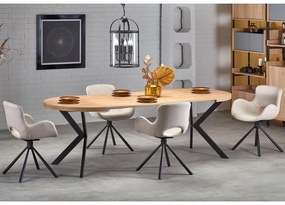 Scaun de bucaterie Kade, gri/negru