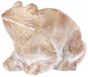 Decorațiune de grădină statuetă Broască,poliresină, 16 x 12 x 11 cm