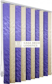 Jaluzele verticale BEATA 9602/9614 crem/mov