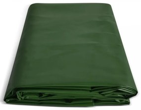 Prelată JAGO 650 g / m², ochiuri din aluminiu, verzi, 4x3 m