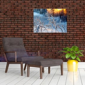 Tablou - Pajiște de iarnă (70x50 cm)