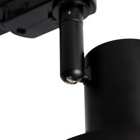 Reflector modern cu șină trifazată negru AR111 - Jeany