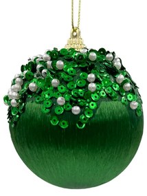 Glob de Craciun Beauty 8cm, Verde