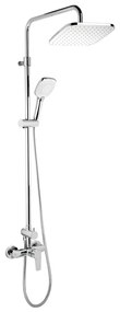 Set de duș cu baterie Novaservis METALIA ECO crom lucios