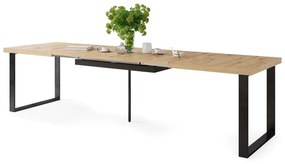 AVELLA Stejar Artisan - MASĂ LOFT PENTRU SALON / DINING EXTENSIBILĂ PÂNĂ LA 3,1 m!