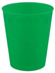 Party Bright Green Ceașcă verde micro premium din plastic 250 ml