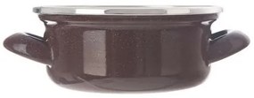 Orion Casserole smaltată cu margine Brown, 0,65 l, 0,65 l