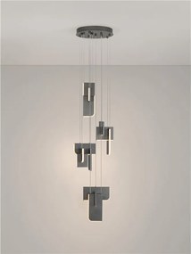 Lustra LED suspendata design decorativ 2700K TOTEM