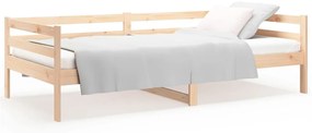 814674 vidaXL Pat de zi, 80x200 cm, lemn masiv de pin