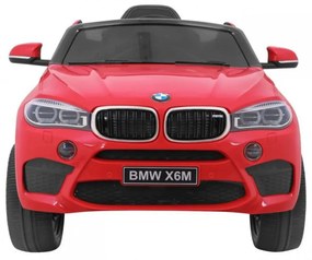 Masinuta Electrica cu acumulator pentru copii NOVOKIDS™ BMW X6 M, Roti din Cauciuc EVA, Max 30 kg , Usi cu deschidere , Baterie12V, 2 Viteze, Lungime