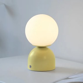 Schöner Wohnen 19218-81 - Lampă de masă LED RUDI, reglabilă, LED/1,2W/5V, galbenă