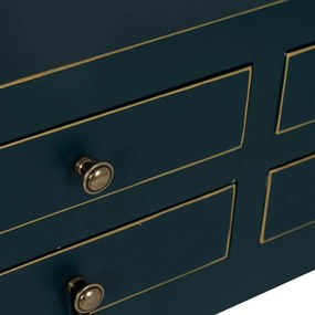 Masă consolă albastră 26x85 cm Diana – Ixia