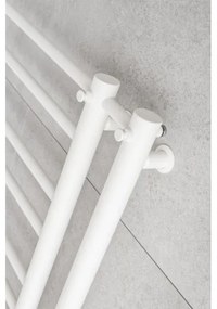 P.M.H. T2W-L - Radiator de baie tip scară THEIA, 352 W, 154 cm, stânga/alb