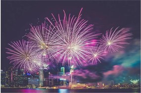 Tablou cu artificii (90x60 cm)