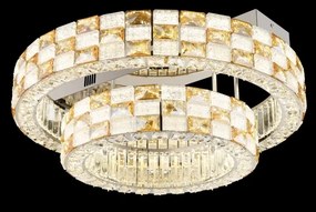 Globo 67396D1 - Plafonieră LED dimabilă LIDIA 55W/230V 2700-6000K Ø 61 cm + telecomandă