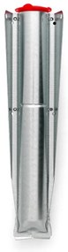 Resigilat: Suport pentru uscator de rufe exterior Brabantia 90300212, Ø45mm, Metal galvanizat, In pamant sau beton, Inox