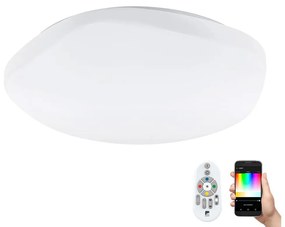 Eglo 97921 - Plafonieră LED RGB dimerizabilă TOTARI-C LED/34W/230V + telecomandă