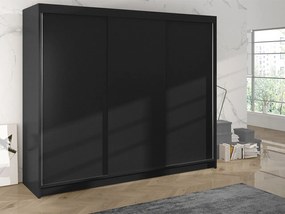 Garderoba Galiana II (negru). Promo -17%. 1054066