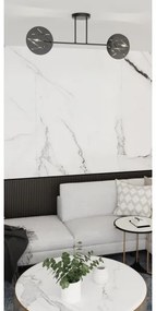 Lustră pe tijă FRICK 2xE27/15W/230V negru