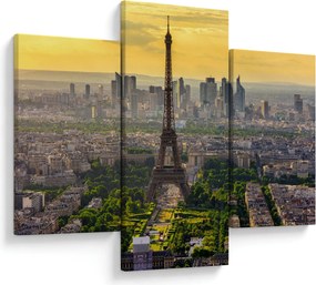 Tablou - Panorama Parisului (90x60 cm)