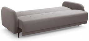 Canapea extensibilă Linda - bej închis catifea Jasmine 25