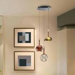 Lustra LED moderna design decorativ Charlize 3L COLOURS