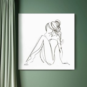 DUBLEZ | Tablou din lemn pentru perete - Nuduri feminine