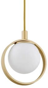 Argon 8257 - Lustră SATURNIA suspendată pe cablu, 1xG9/6W/230V, auriu