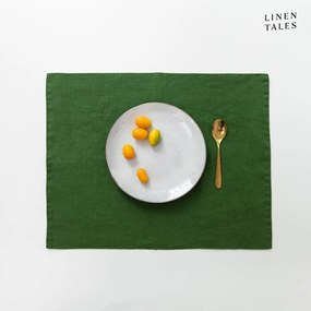 Suport pentru farfurii din in 35x45 cm True Green – Linen Tales