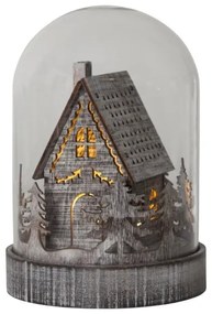 Decorațiune luminoasă maro ø 12,5 cm de Crăciun Kupol – Star Trading