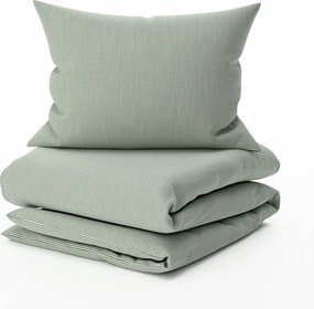Lenjerie de pat din bumbac LINIE GREEN verde Dimensiune lenjerie de pat: 70 x 90 cm | 140 x 200 cm