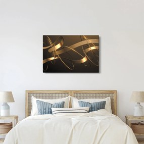 Tablou - Panglici de bronz (90x60 cm)