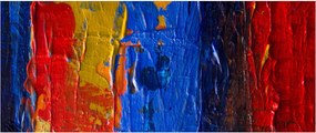 Tabloul cu culorile pentru artiști (120x50 cm)