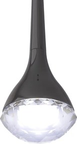 Lustră LED suspendată pe cablu CRIMA, Open Design OR84795, LED 7W, 230V, negru