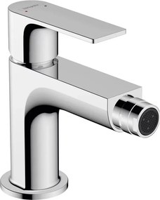 Baterie bideu Hansgrohe Rebris E crom lucios cu ventil Pop-Up