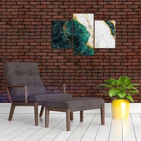 Tablou - Marmură turcoaz (90x60 cm)