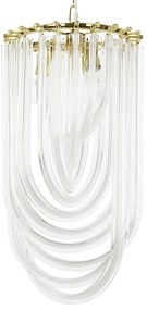Lustra suspendata design modern Karina L auriu