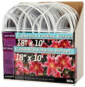 Gărduleț de grădină alb, 3 m