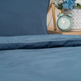 4Home Lenjerie de pat din satin Sea Blue, 140 x 220 cm, 70 x 90 cm