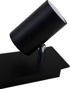 Spot SPOT 2xGU10/40W/230V negru Briloner 2857-025