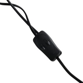 HOMCOM Lampada da terra a 2 Lampade regolabile forma madre-figlia moderna con base in acciaio per ufficio camera da letto soggiorno argento bianco Ф28 x 179.5Acm