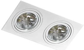Spot incastrabil directionabil de tavan/plafon SIRO 2 WH