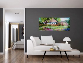 Tablou - Cabană (120x50 cm)