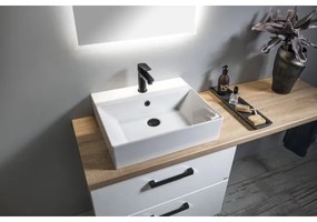 Baterie de lavoar Aqualine LOTTA negru mat