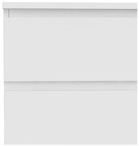 Comodă albă joasă 77x84 cm Nova – Tvilum
